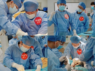 1212-郑龙坡教授、王军强教授、郭晓东教授、牛云飞教授等分别进行手术入路示教及讲解.jpg